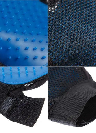 Shower & Grooming Glove -Gentle Brush for Pet Hair Removal