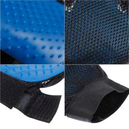 Shower & Grooming Glove -Gentle Brush for Pet Hair Removal