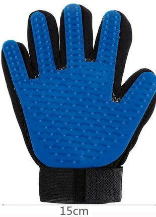 Shower & Grooming Glove -Gentle Brush for Pet Hair Removal