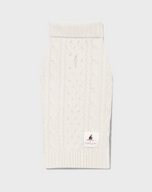 Nooee Pet Off White Wool Cable Sweater