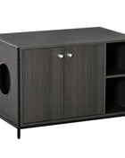 Hidden Cat Litter Box Enclosure