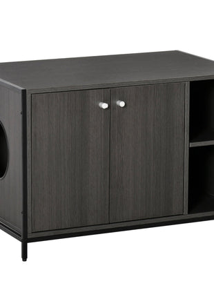 Hidden Cat Litter Box Enclosure