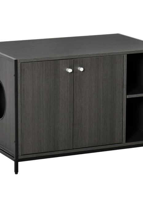 Hidden Cat Litter Box Enclosure