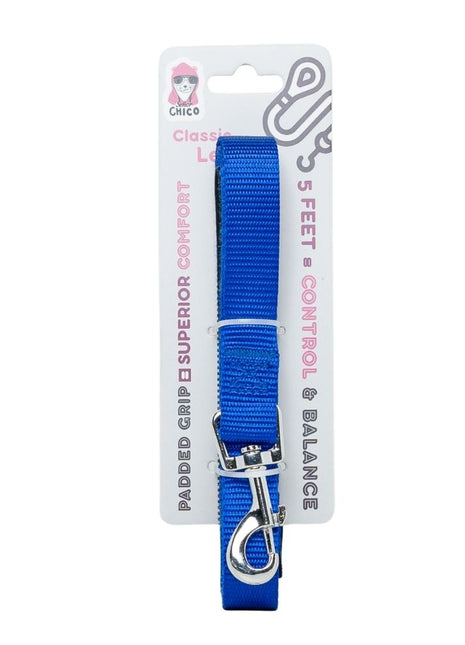Padded Grip Dog Leash – Durable Nylon, Comfortable, and Secure – 5ft.
