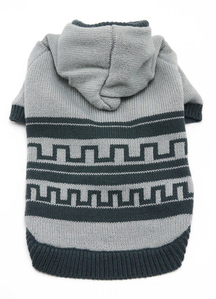 Pattern Sweater Coat