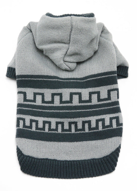 Pattern Sweater Coat