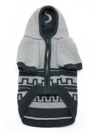 Pattern Sweater Coat