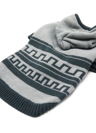 Pattern Sweater Coat