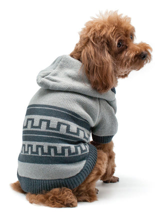 Pattern Sweater Coat