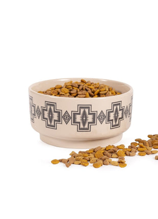 Pendleton Ceramic Food & Water Pet Bowl - Pup List