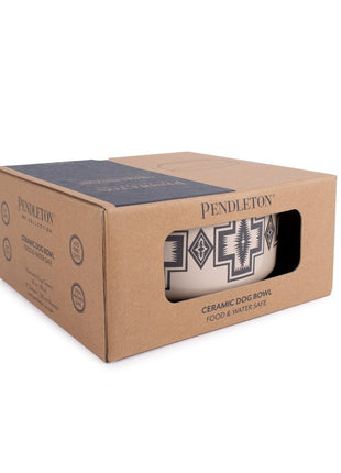 Pendleton Ceramic Food & Water Pet Bowl - Pup List