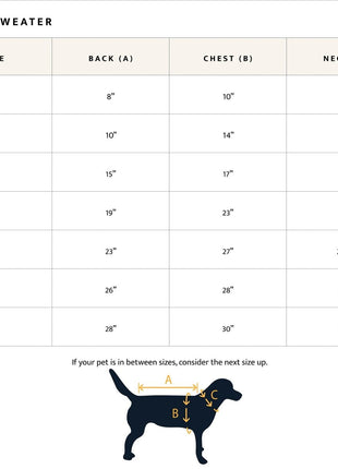 Pendleton Knitted Dog Sweater