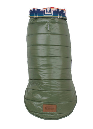 Pendleton Puffer Dog Coat