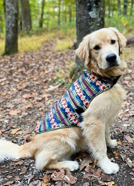 Pendleton Puffer Dog Coat