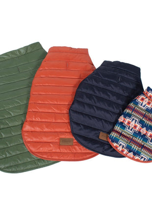 Pendleton Puffer Dog Coat