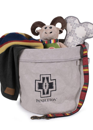 Pendleton Washable Paper Toy Bucket - Pup List