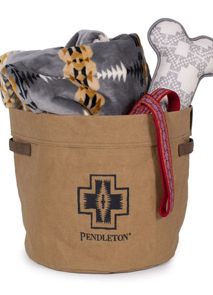 Pendleton Washable Paper Toy Bucket - Pup List