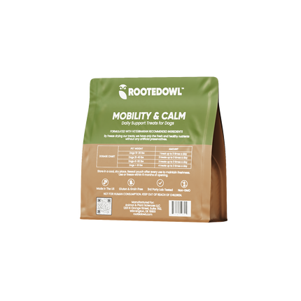 Mobility & Calm CBD + CBG Freeze-Dried Bites for Dogs - Chicken Protein - 15 Count - Pup List