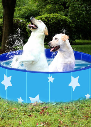 Pet Bathing Tub Foldable Dog Pool Anti-skid Safe Environmental Dog Washing Station For Home Large Space High Strength Collapsible Dog Bathtub Pet Swimming Pool Portable Foldable Pet Bathtub Pool for Dogs Cats