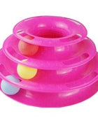 Interactive Cat Toy Amusement Plate Kitten Tower