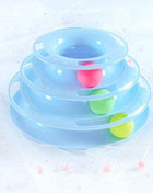 Interactive Cat Toy Amusement Plate Kitten Tower