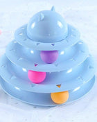 Interactive Cat Toy Amusement Plate Kitten Tower