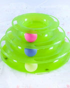 Interactive Cat Toy Amusement Plate Kitten Tower