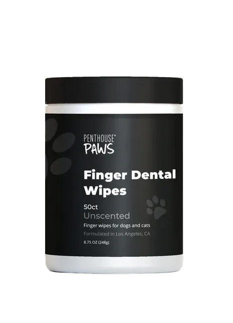 Pet Finger Dental Wipes (50 Count)
