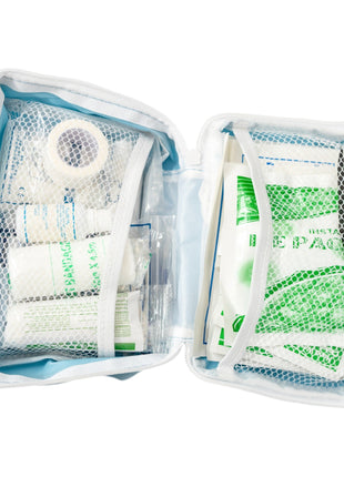 Country Living 50-Piece Pet Travel First Aid Kit for Emergencies, Safety, Adventure & On-the-Go Pet Care