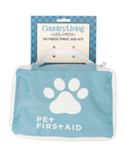 Country Living 50-Piece Pet Travel First Aid Kit for Emergencies, Safety, Adventure & On-the-Go Pet Care