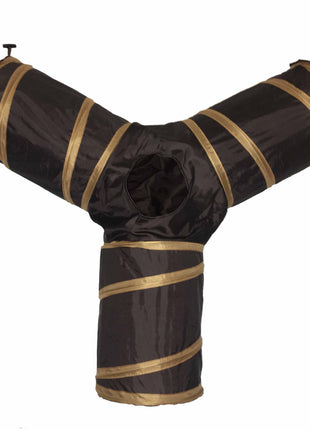 Pet Life ® 'Kitting-Go-Seek' Collapsible Folding Travel 3-way Kitty Cat Tunnel