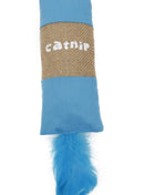 Pet Life ® 'Duffle Feathered' Squeak and Crinkle Teaser Plush Cat Toy