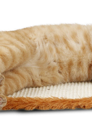 Pet Life ® 'Scrape-Away' Sisal and Jute Hanging Carpet Cat Scratcher Toy