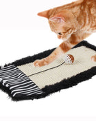 Pet Life ® 'Scrape-Away' Sisal and Jute Hanging Carpet Cat Scratcher Toy