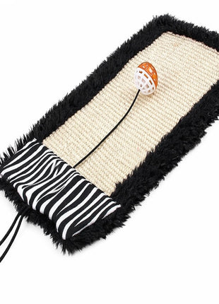 Pet Life ® 'Scrape-Away' Sisal and Jute Hanging Carpet Cat Scratcher Toy