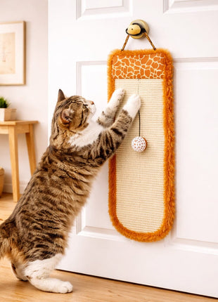 Pet Life ® 'Scrape-Away' Sisal and Jute Hanging Carpet Cat Scratcher Toy
