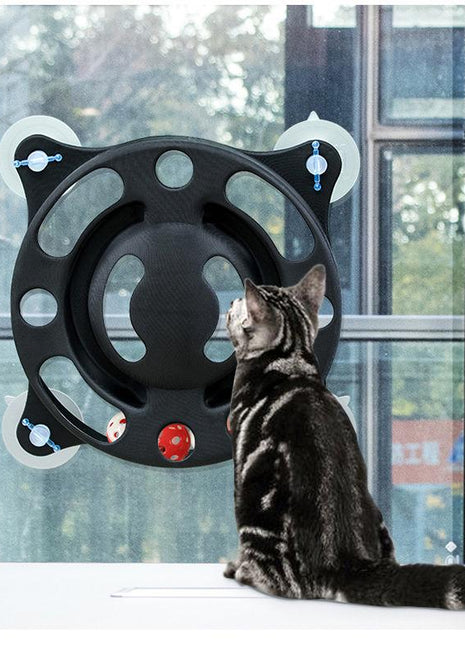 Pet Life ® 'Sticky-Swipe' Interactive Suction Cup Kitty Cat Toy