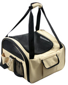 Pet Life ® 'Ultra-Lock' Collapsible Safety Travel Wire Folding Pet Dog Carseat Car Seat Carrier crate