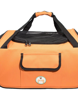 Pet Life ® 'Ultra-Lock' Collapsible Safety Travel Wire Folding Pet Dog Carseat Car Seat Carrier crate