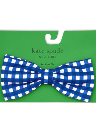 Bow Tie, Navy Gingham