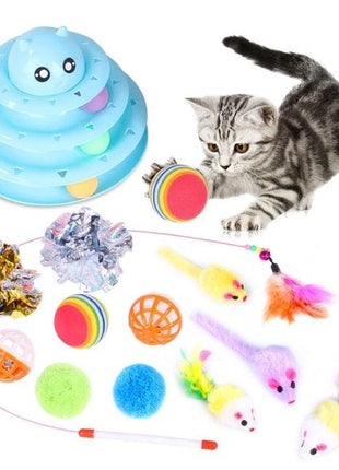 Cat Toy Set -Mouse, Balls, Interactive Toy Assortments, Tunnel & more