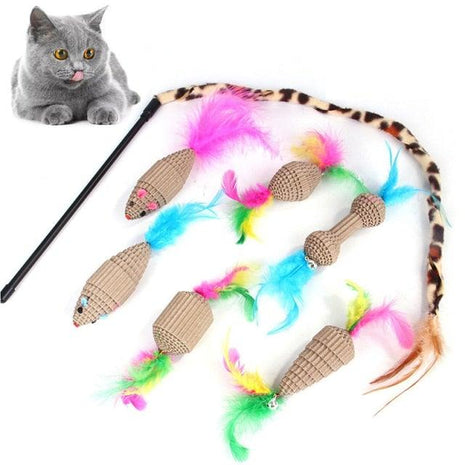 Cat Toy Set -Mouse, Balls, Interactive Toy Assortments, Tunnel & more