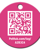 PetHub QR Pet ID Tag – Classic Aluminum - Pup List