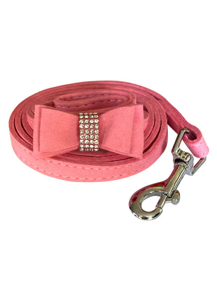 4ft Bow Tie Leash, Pink