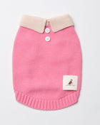 Nooee Pet Polo Wool Sweater – 100% Wool Knit with Classic Collar