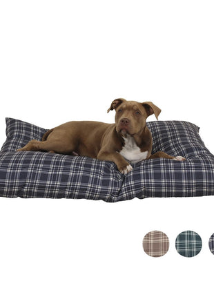 Plaid Shebang Rectangle Indoor Outdoor Dog Bed