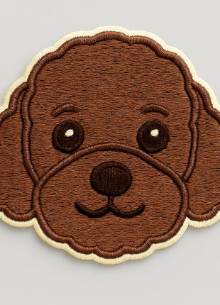 Nooee Pet Dog & Cat Face Patch – Decorative Self-Adhesive Patch (Choose Your Breed)