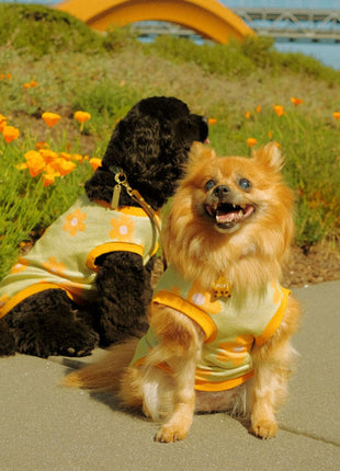Flower Power Dog T-shirt - Pup List