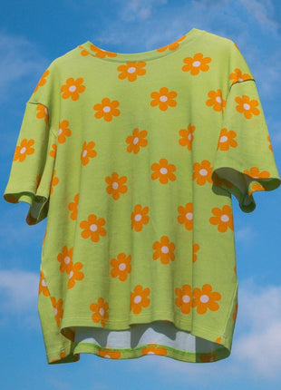 Flower Power Human Oversized T-shirt - Pup List