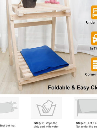 Pressure Activated Pet Gel Self Cooling Mat Pad